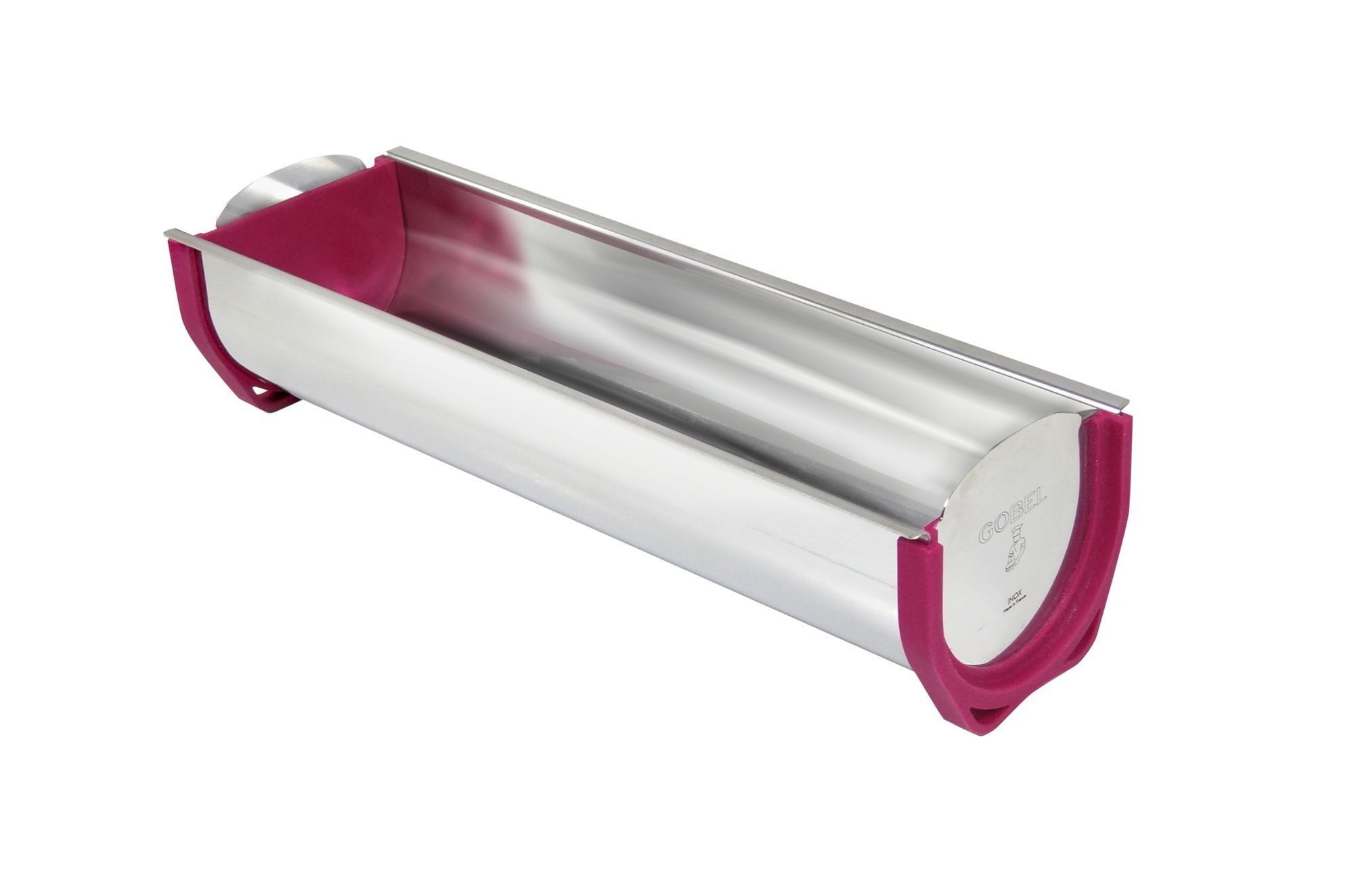 Gobel Stainless Steel Triangular Yule-log Mold, 1.5 Liter Capacity