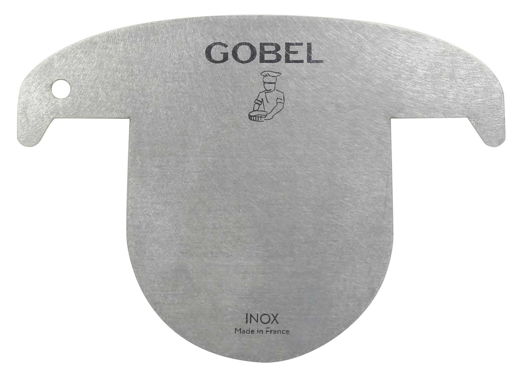 Gobel Stainless Steel Yule-log Scrapper, set of 3