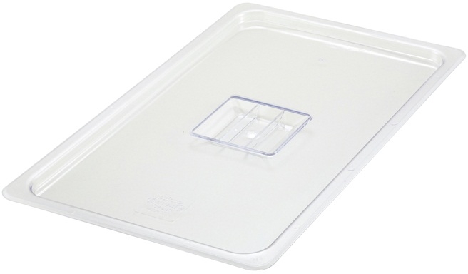 Winco Solid Cover for SP7102/7104/7106/7108 Polycarbonate Full Size Food Pan -- 12 per case