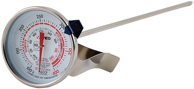 Winco Candy/Deep Fryer Thermometer, 12 inch Length -- 12 per case