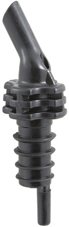 Winco Plastic Black Flexible Pourer -- 12 per case