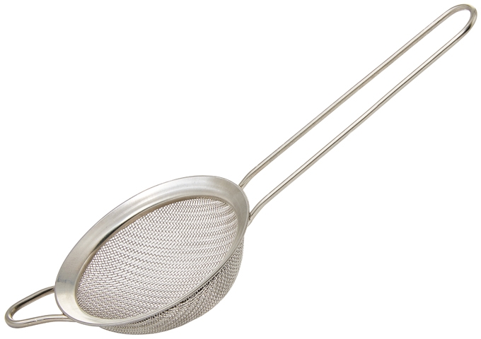 Winco Cocktail/Powdered Sugar Strainer/Sifter, 3 inch Dia. -- 24 per case