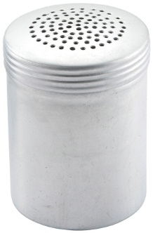 Winco Aluminum Dredge without Handle, 10 Ounce -- 12 per case