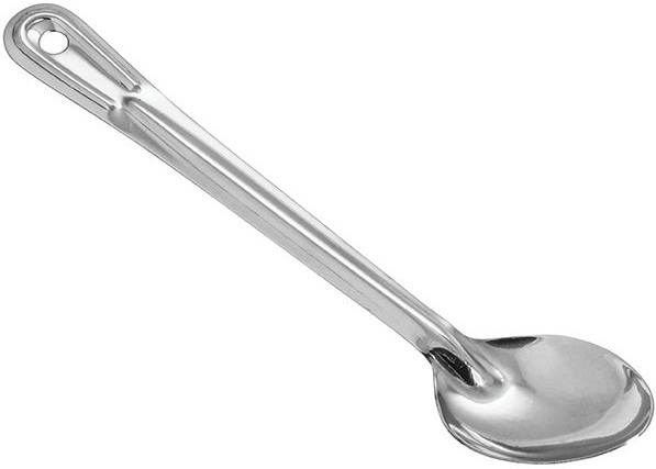 Winco Stainless Steel Solid Basting Spoon, 13 inch -- 12 per case