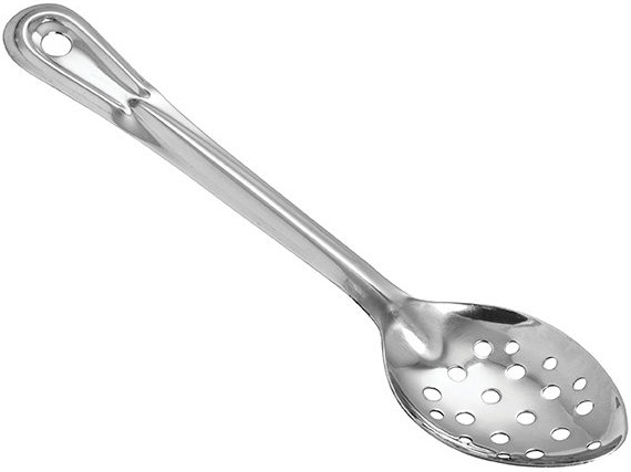 Winco Stainless Steel Perforated Basting Spoon, 11 inch -- 12 per case