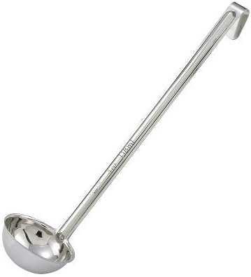 Winco One Piece Stainless Steel Ladle, 3 Ounce -- 12 per case