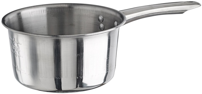 Winco Stainless Steel Mirror Finish Sauce Pan, 2 Quart -- 12 per case