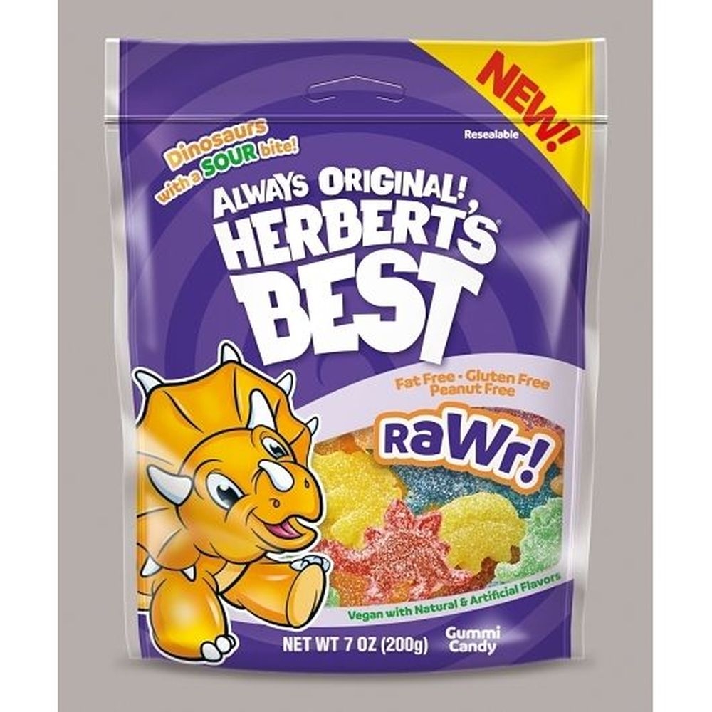 Herberts Best Rawr Gummy Candy, 7 Ounce - 10 per case