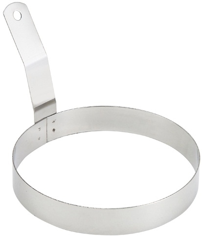 Winco Stainless Steel Round Egg Ring, 6 inch Dia. -- 12 per case