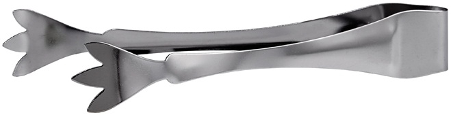 Winco Satin Finish Stainless Steel 3 Prongs Ice Tong, 7 inch -- 12 per case