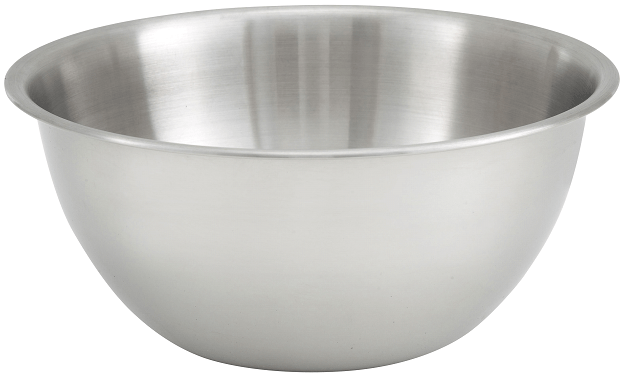 Winco Heavy Duty Mixing Bowl, 5 Quart -- 12 per case