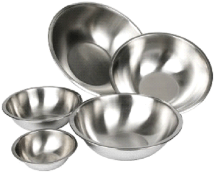 Winco Heavy Duty Mixing Bowl, 5 Quart -- 6 per case