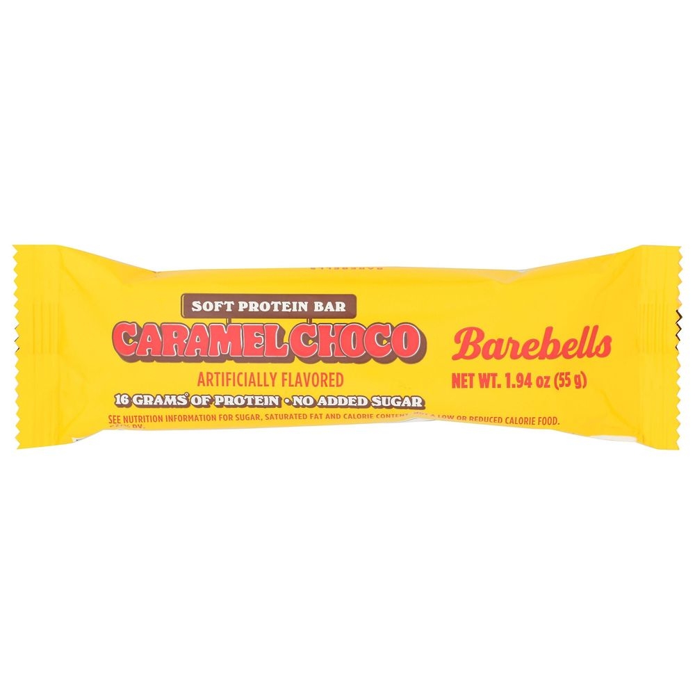 Barebells Caramel Choco Soft Protein Bar, 1.94 Ounce -- 12 per case