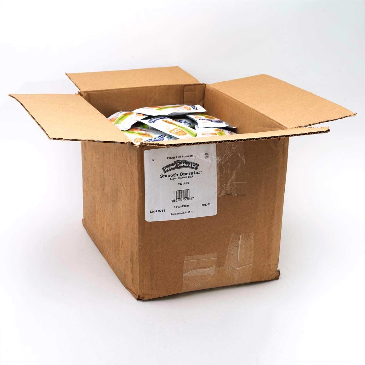 Peanut Butter and Co Smooth Operator Peanut Butter, 1.15 Ounce -- 200 per case