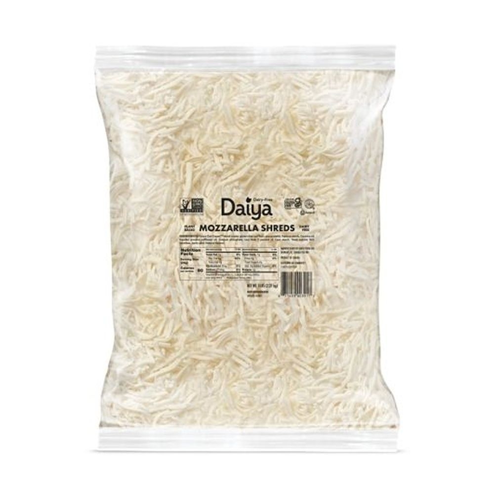 Daiya Dairy Free Mozzarella Shreds, 5 Pound -- 3 per case