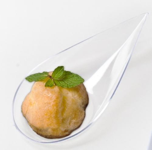 Small Wonders Clear Mini Teardrop Dish -- 4000 per case.