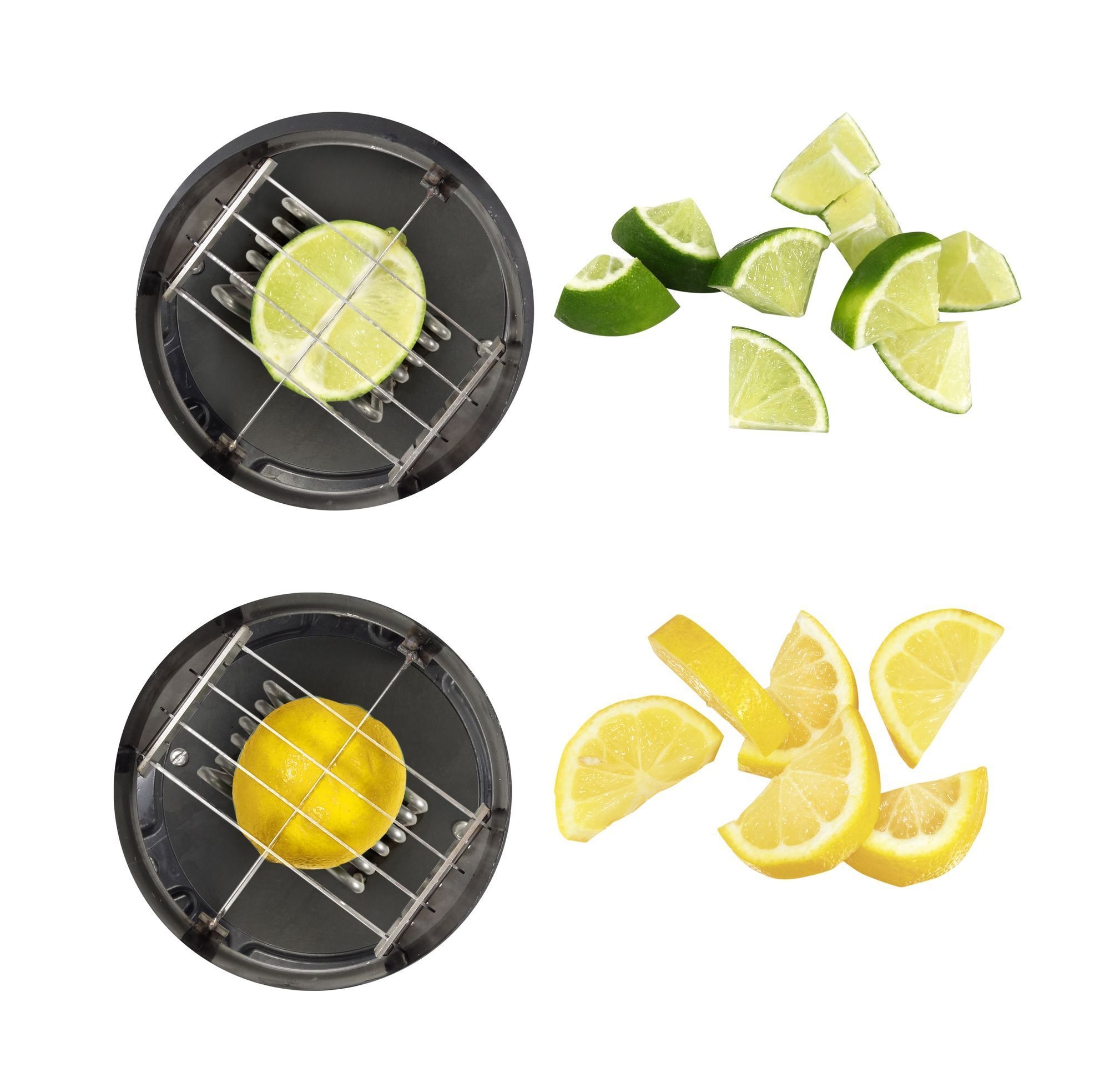 Louis Tellier 15/32 inch Thickness Citrus Cutter, 15.4 x 7.5 x 15.6 inch