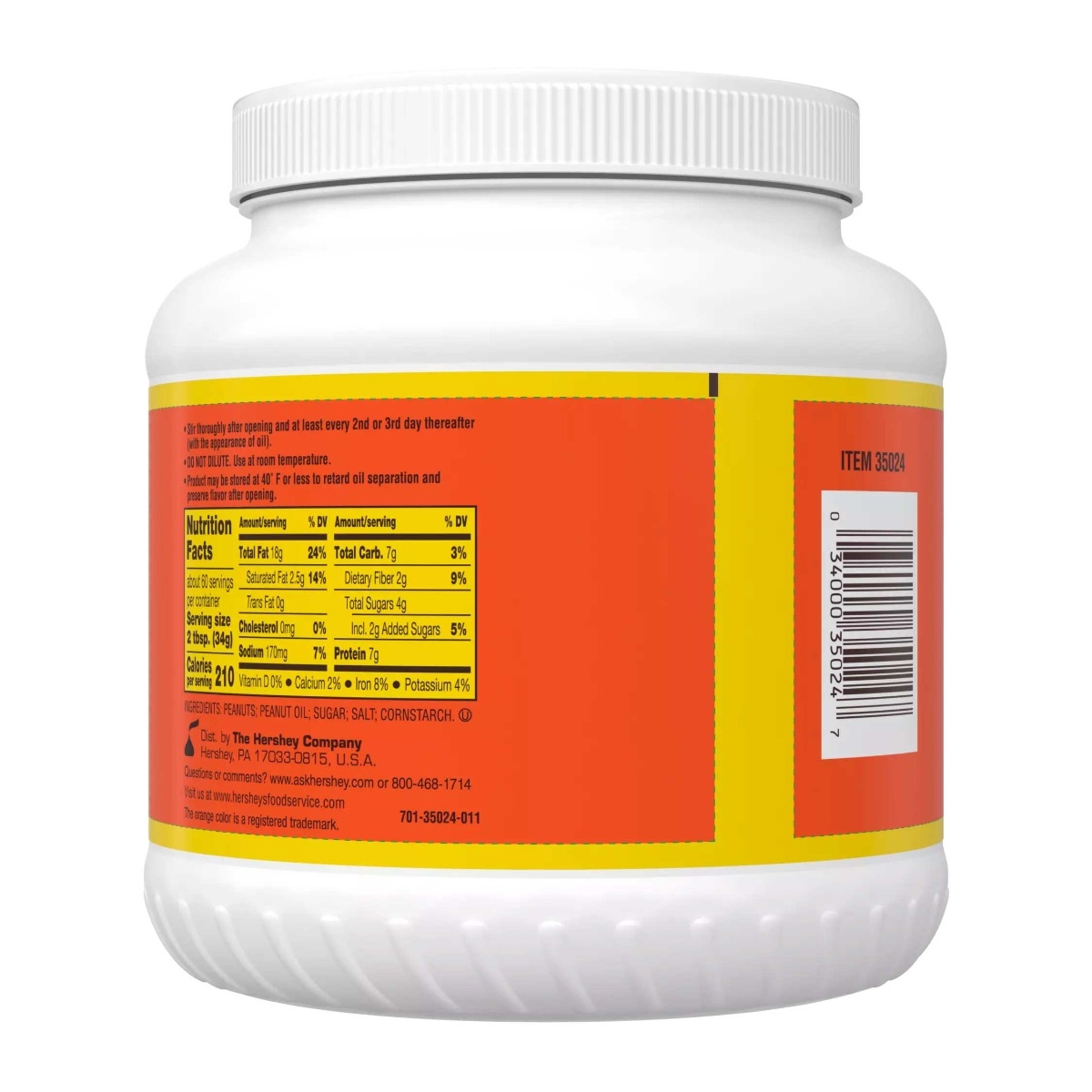 Reese's Peanut Butter Simply Pourable Peanut Butter Sauce, 4.5 Pound