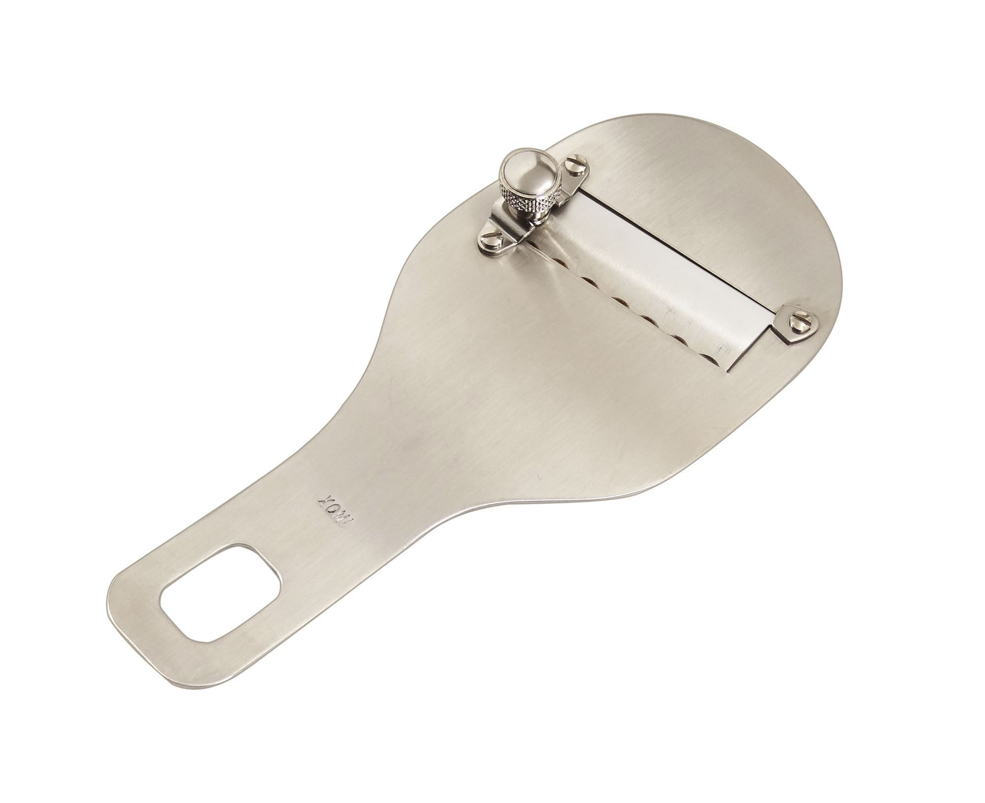 Louis Tellier Stainless Steel Truffle and Vegetable Slicer, 7.4 x 3.2 x 0.7 inch