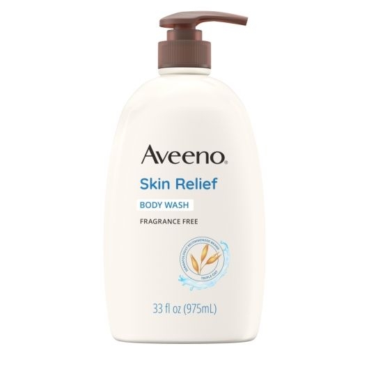 Aveeno Fragrance Free Skin Relief Body Wash, 33 Fluid Ounce -- 6 per case.