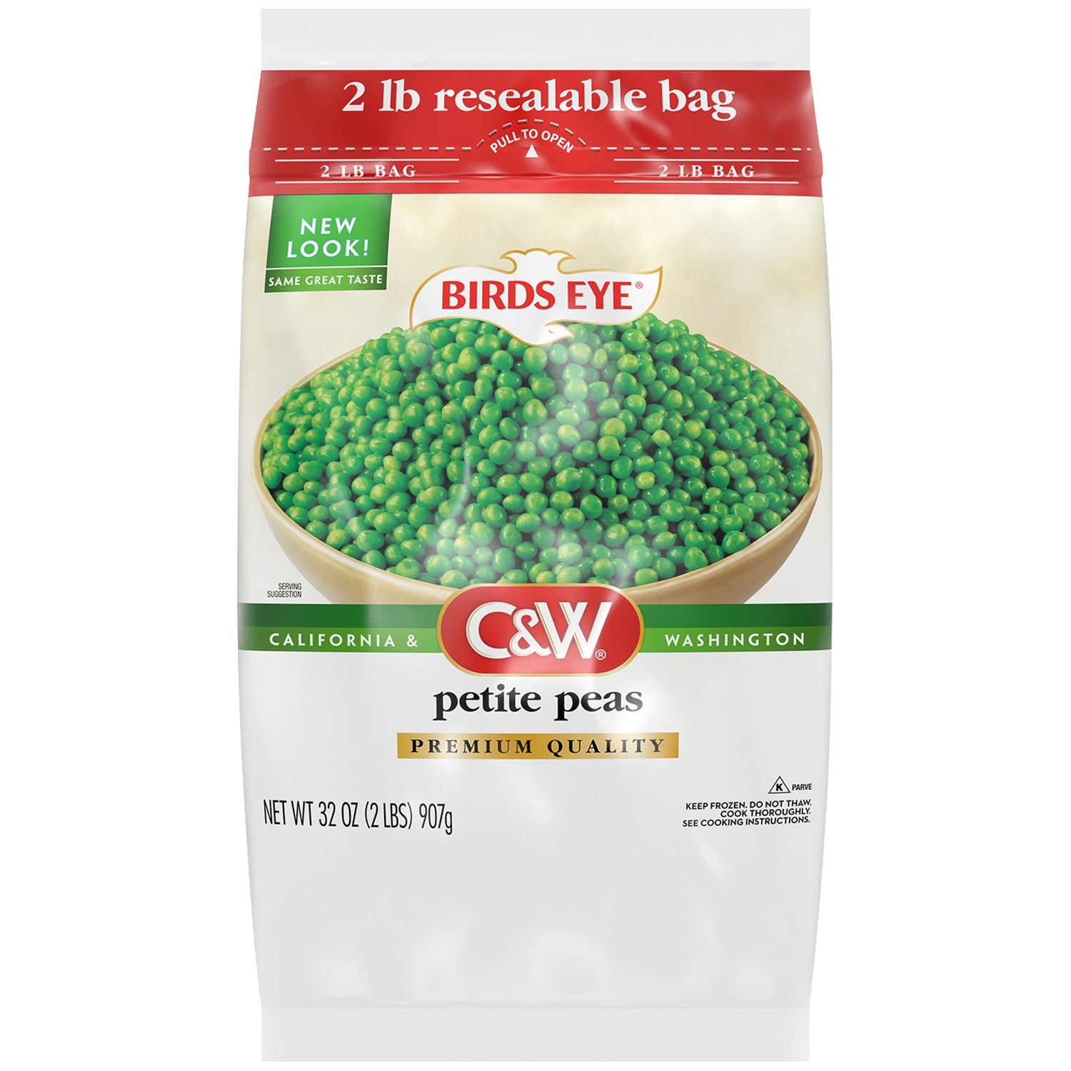 Birds Eye C And W Petite Peas, 32 Ounce -- 10 Per Case