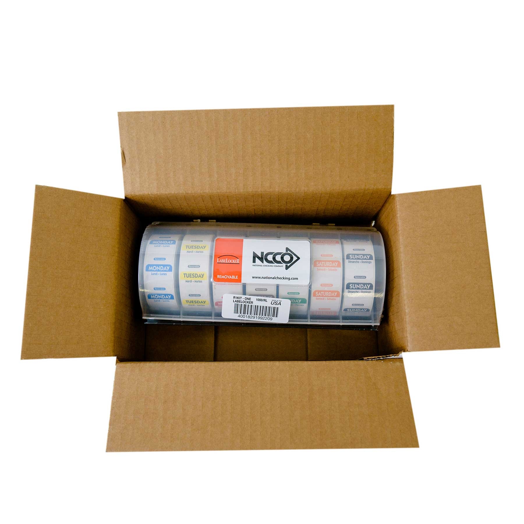 National Checking Company Kit, Refill Labels: R101 - R107.