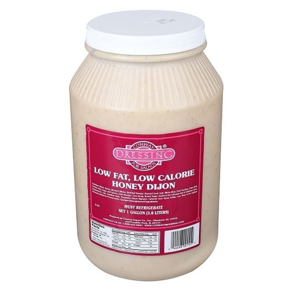 Conway Low Calorie Low Fat Honey Dijon Dressing, 4 Gallon
