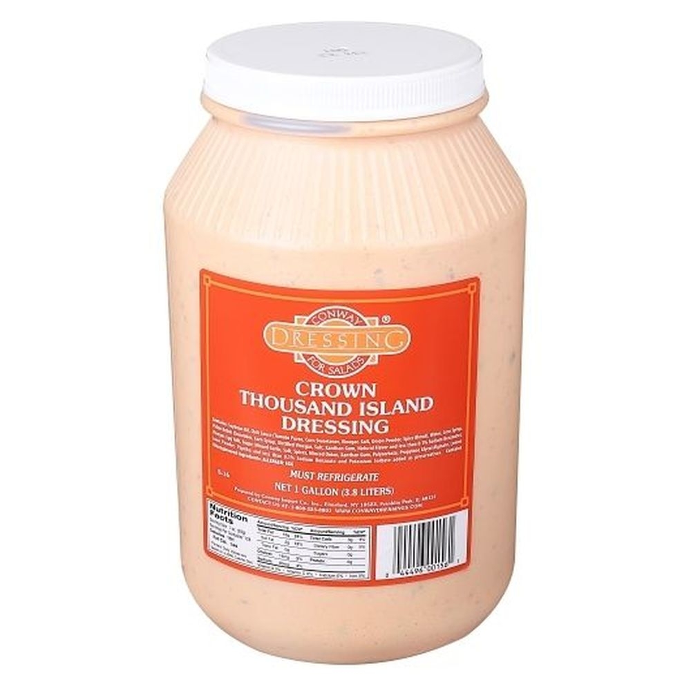 Conway Crown Thousand Island Dressing, 1 Gallon -- 4 per case
