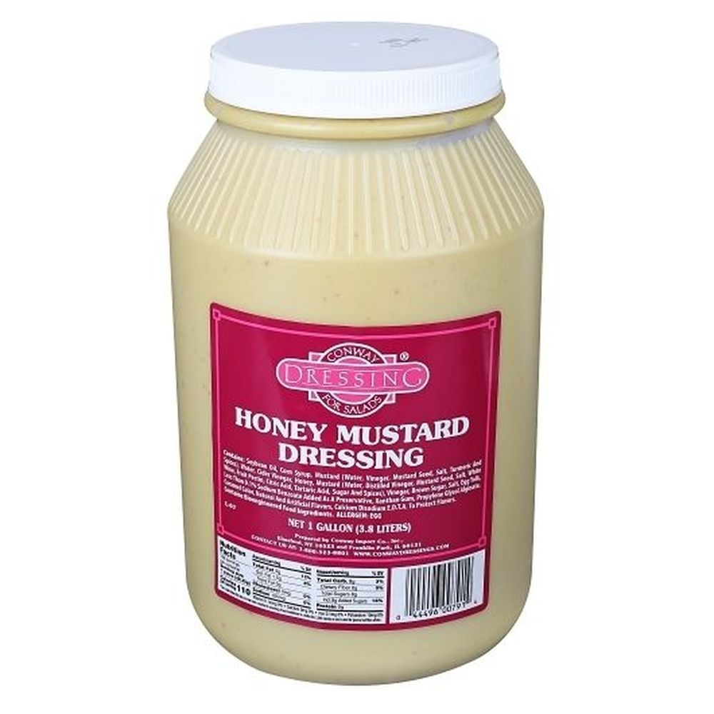 Conway Honey Mustard Dressing, 1 Gallon -- 4 per case