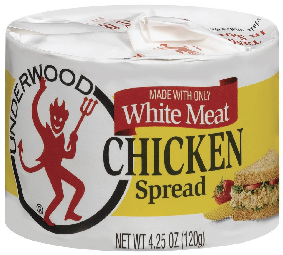 B and G Underwood Chicken White Meat Spread, 4.25 Ounce -- 24 per case.