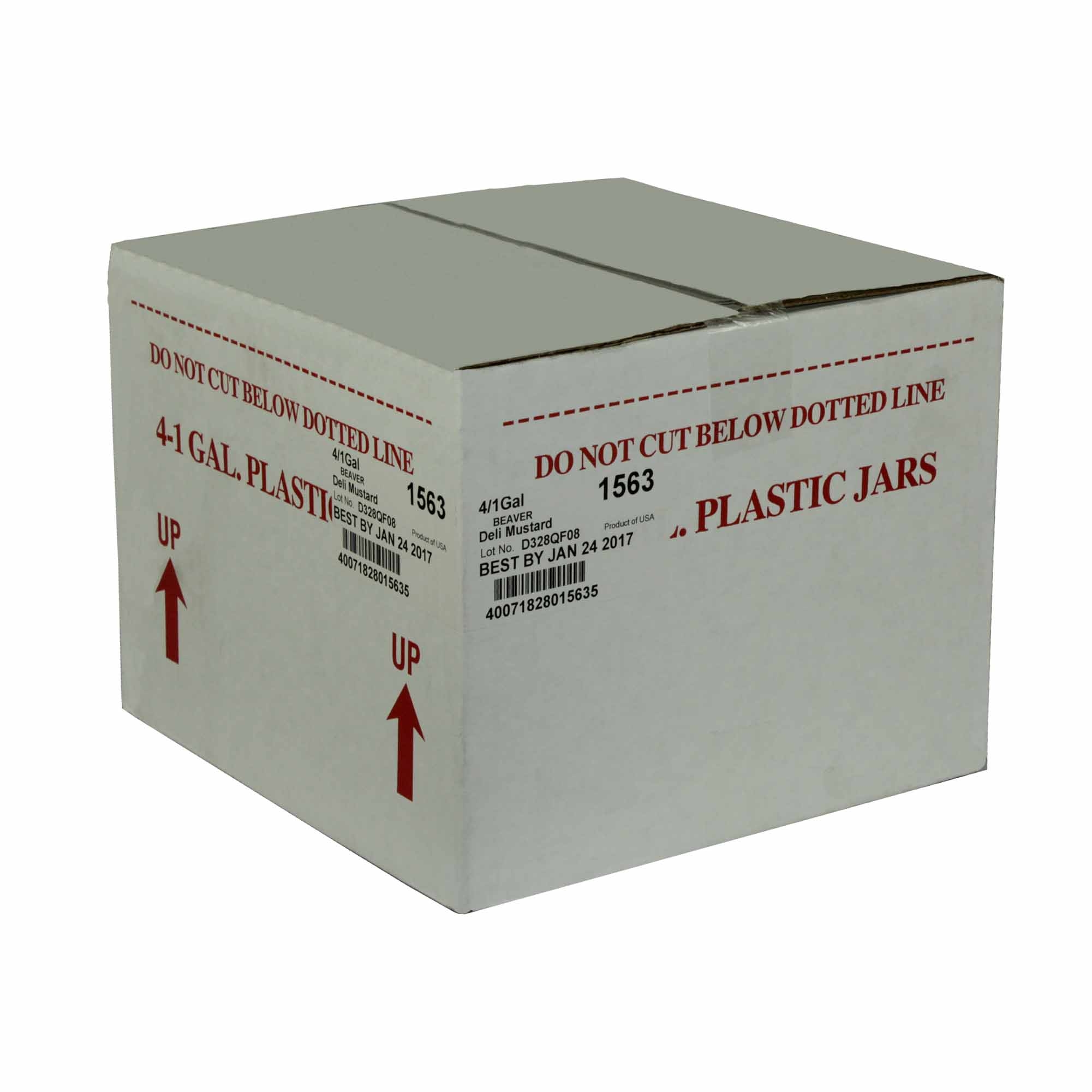 Beaver Deli Mustard, 8.6 Pound -- 4 per case.