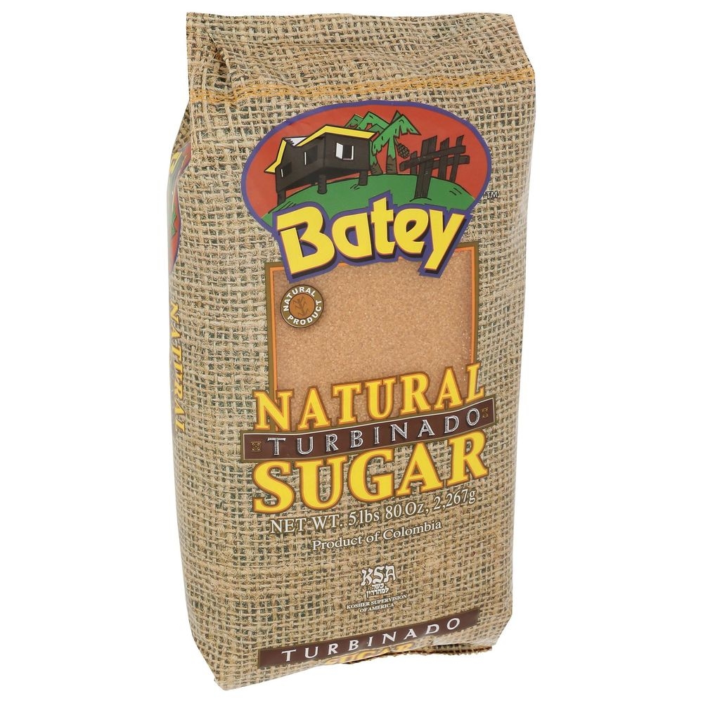 Batey Turbinado Natural Sugar, 5 Pound -- 10 per case