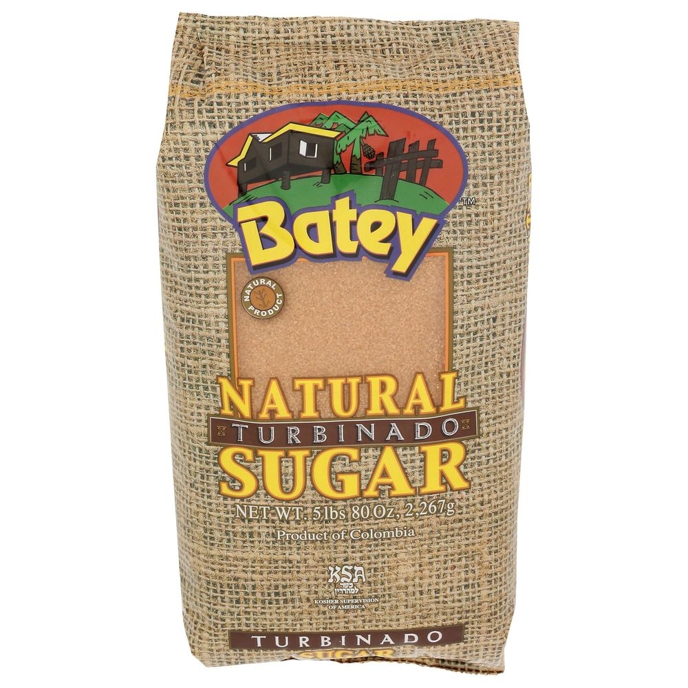 Batey Turbinado Natural Sugar, 5 Pound -- 10 per case