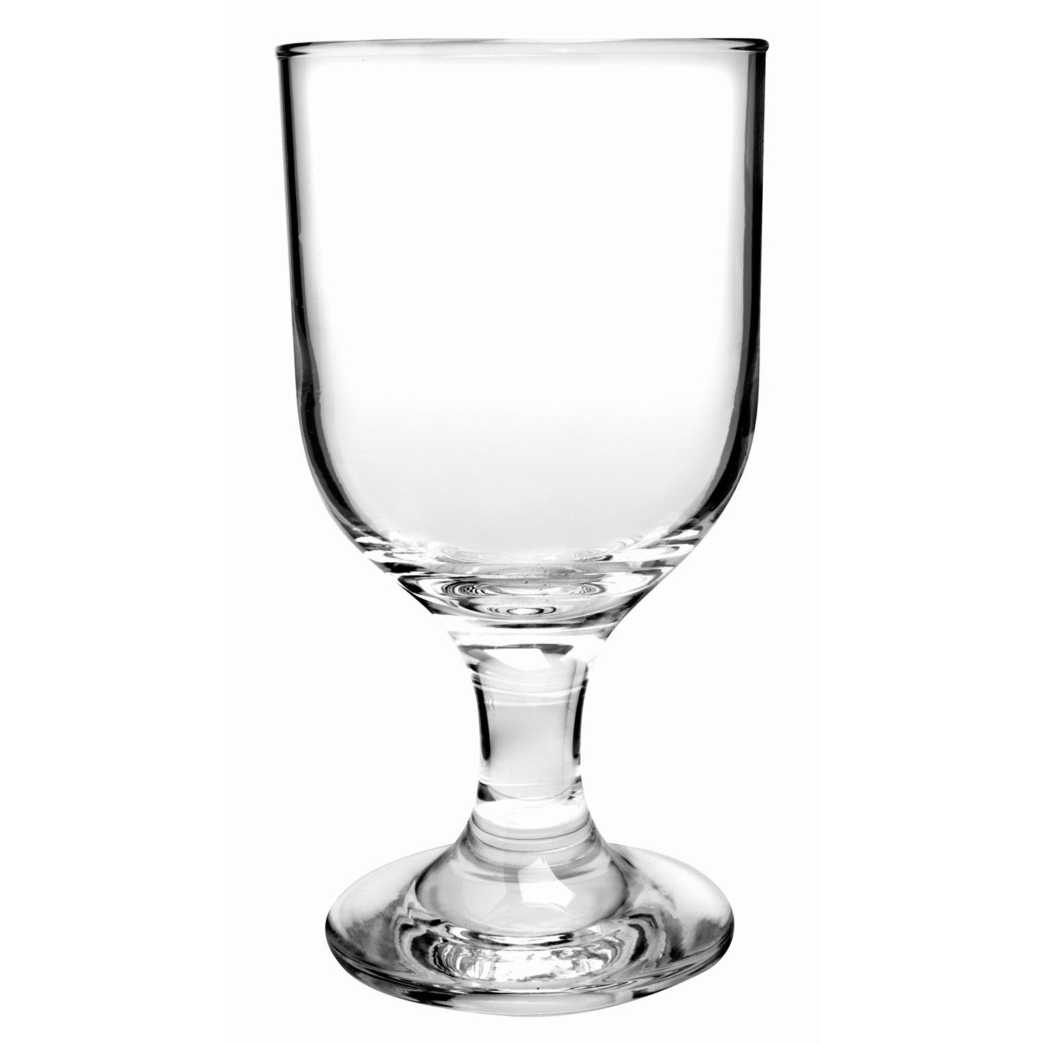 Anchor Hocking Excellency Rim Tempered Goblet Glass, 12 Ounce -- 36 per case.