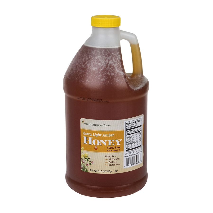Sweet Harvest Foods Honey Clover, 6 Pound -- 4 Count