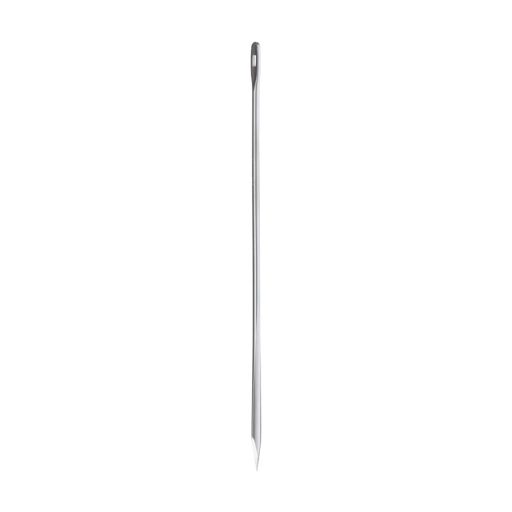 Triangle Stainless Steel Straight Tying Needle, 230 x 4 Millimeter