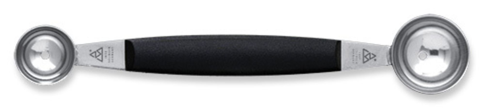 Triangle Stainless Steel 22 to 25 mm Professional Melon Baller with Polypropylene Handle