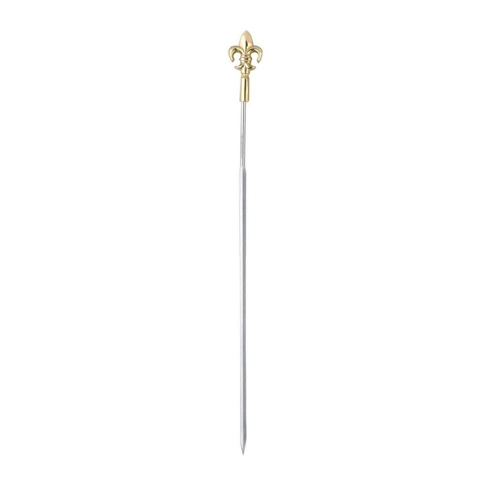Triangle Stainless Steel Lily Skewer, 25 centimeter