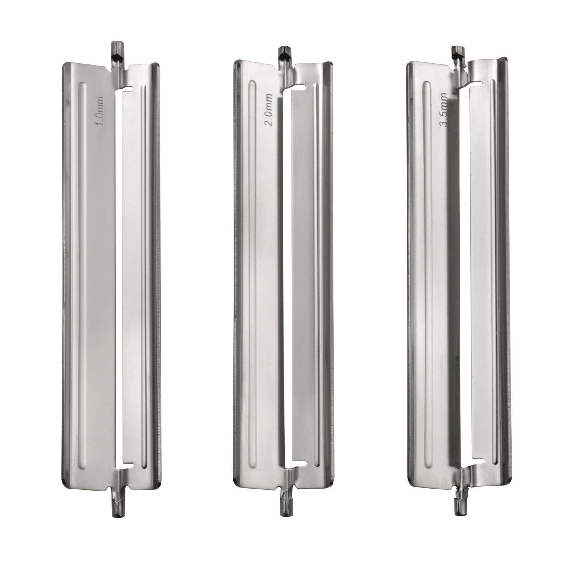 Triangle Stainless Steel Julienne Cutter Set, set of 3