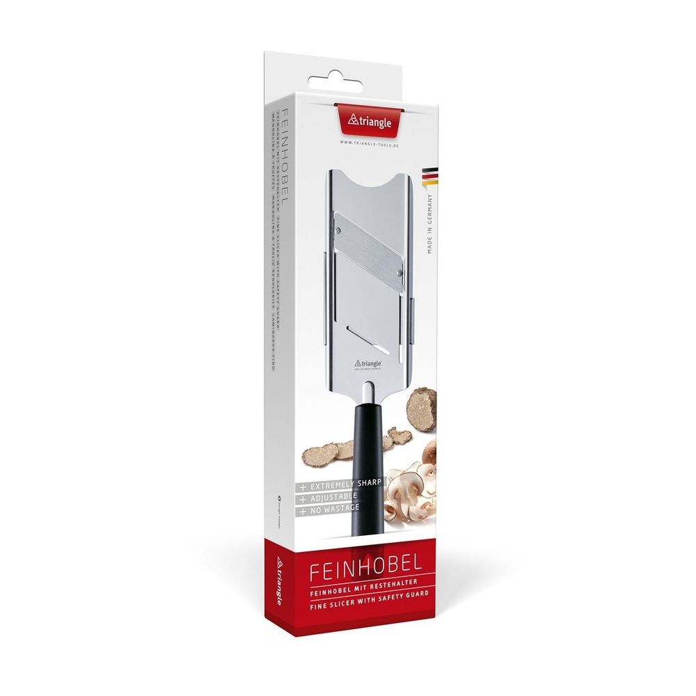 Triangle Stainless Steel Fine Slicer with Endholder - Boxed, 29 x 8 x 3.4 centimeter
