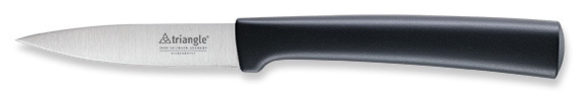 Triangle Stainless Steel Professional Paring Knife with Pointed Tip, 3 inch Blade Length