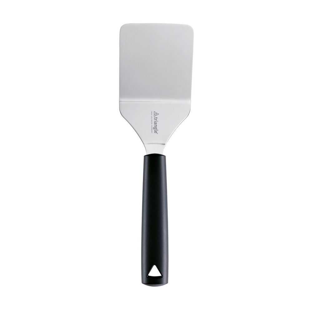 Triangle Stainless Steel Spatula with Polypropylene Handle, 7.5 centimeter