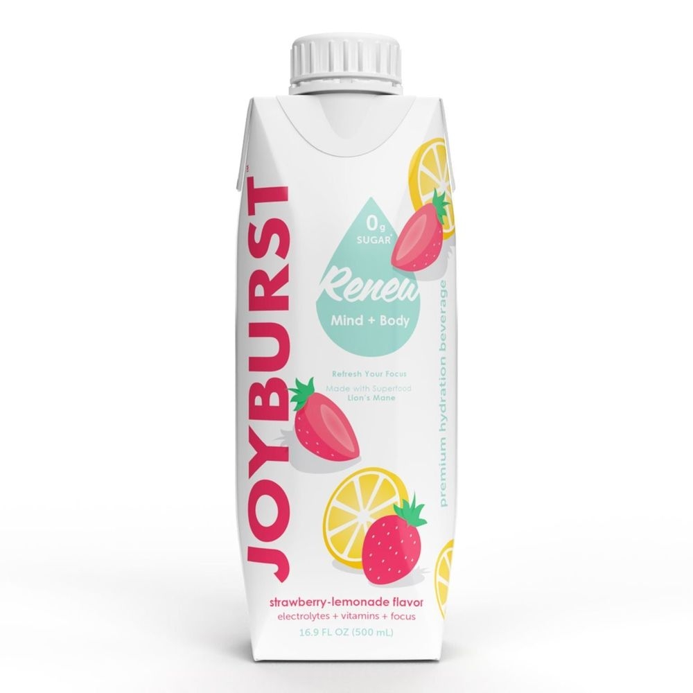 Joyburst Strawberry-Lemonade Beverage, 16.9 Fluid Ounce -- 18 per case