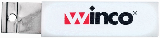 Winco White Retractable Box Cutter, 4 inch -- 60 per case