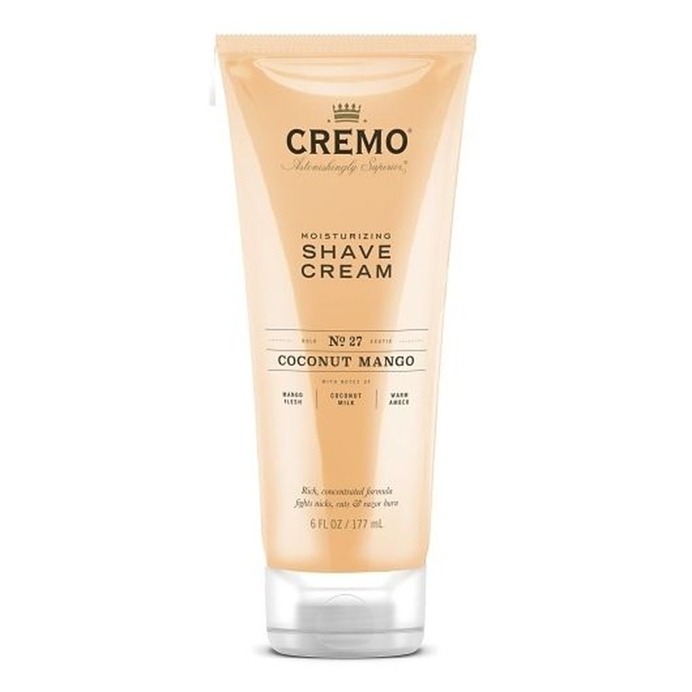 Cremo No.27 Moisturizing Coconut Mango Shaving Cream, 6 Ounce -- 12 per case