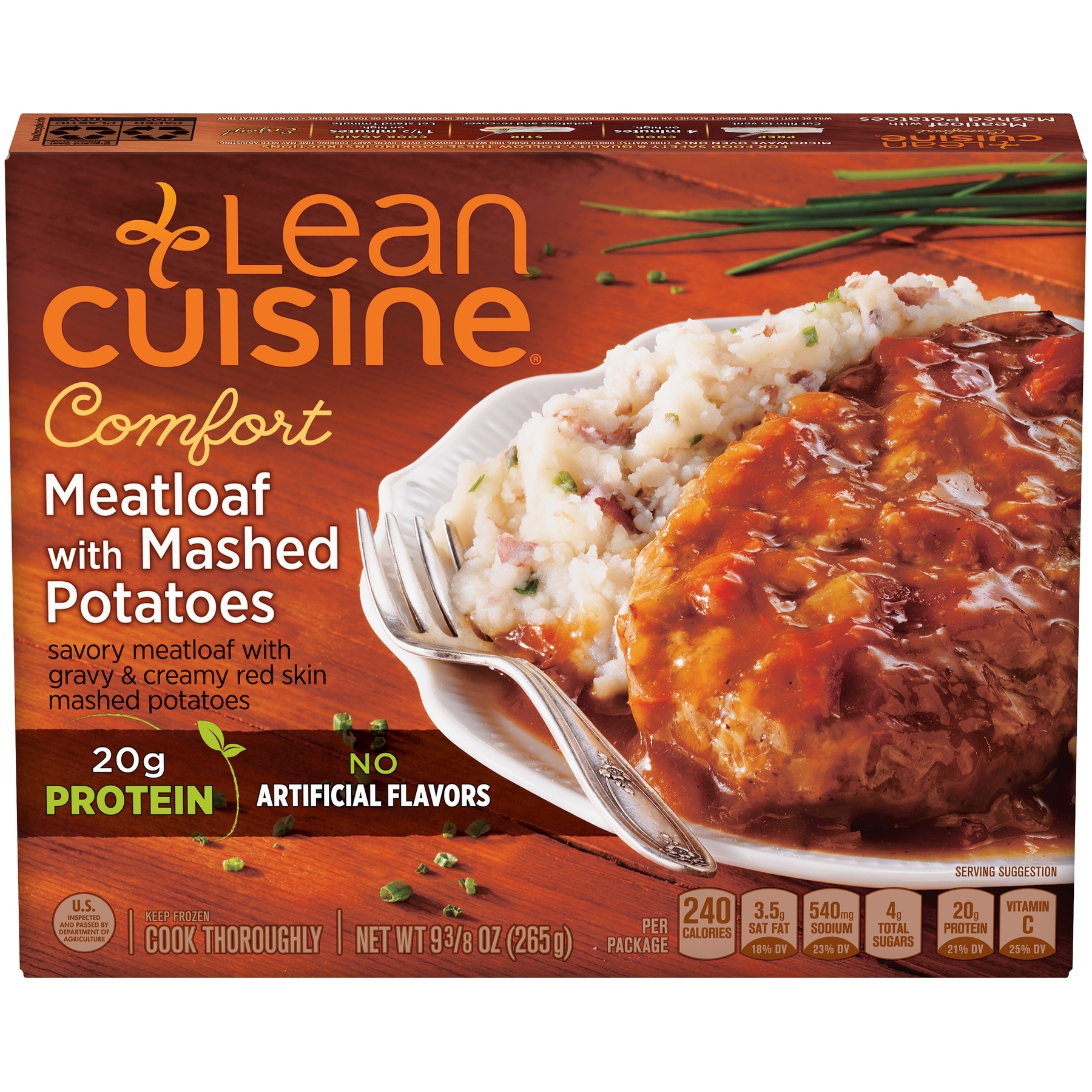 Lean Cuisine Comfort Classics Entree Meatloaf, 9.37 Ounce -- 12 Per Case