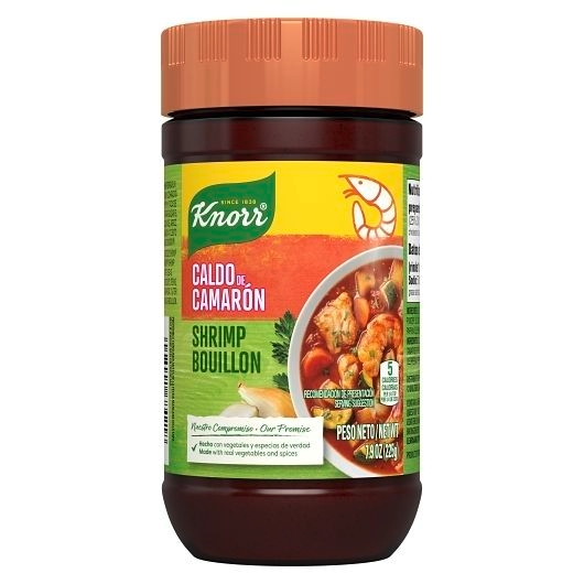 Knorr Shrimp Granulated Bouillon Soup Base, 7.9 Ounce -- 12 per case.