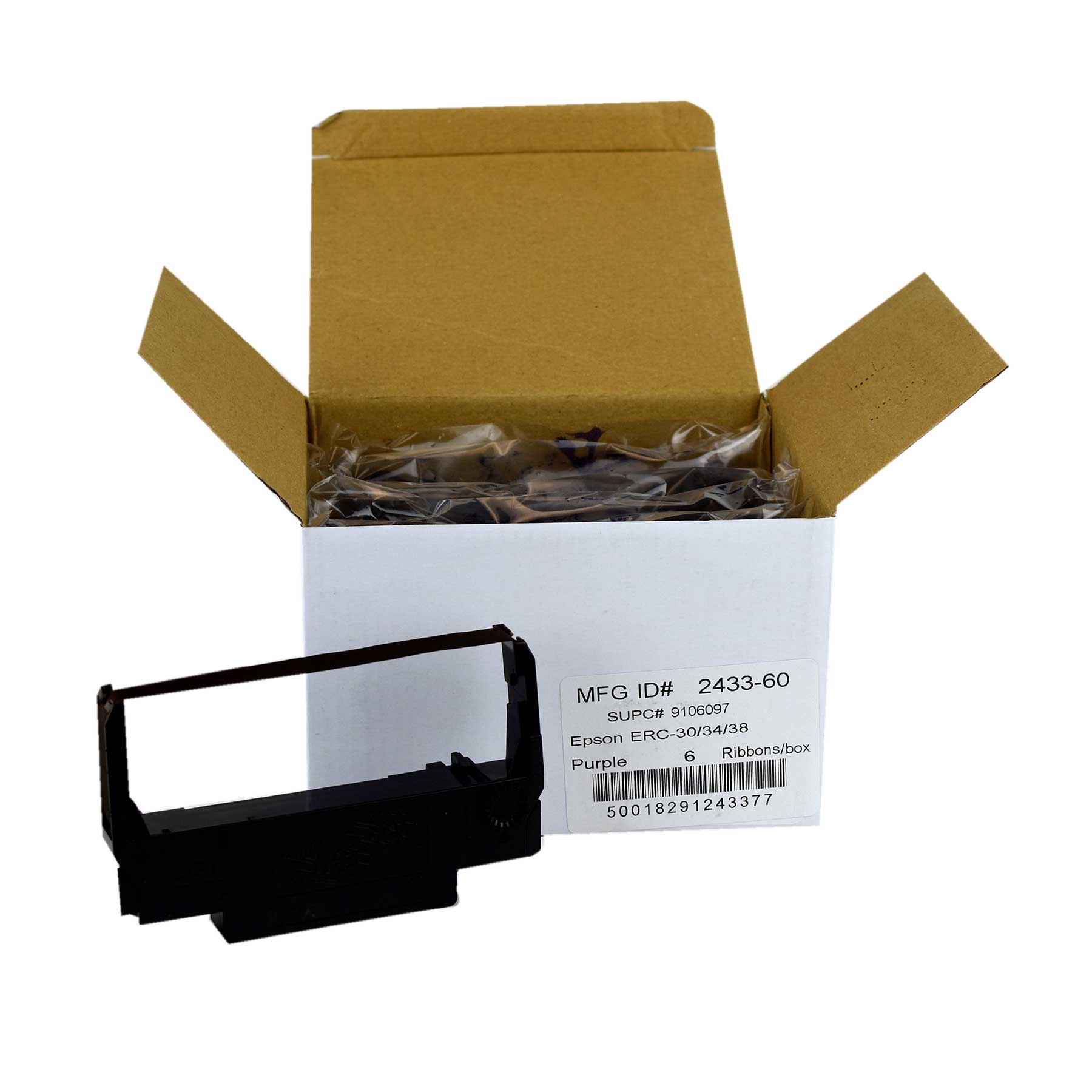 National Checking Company Tillribbons Purple Register Ribbon Only -- 6 per case.