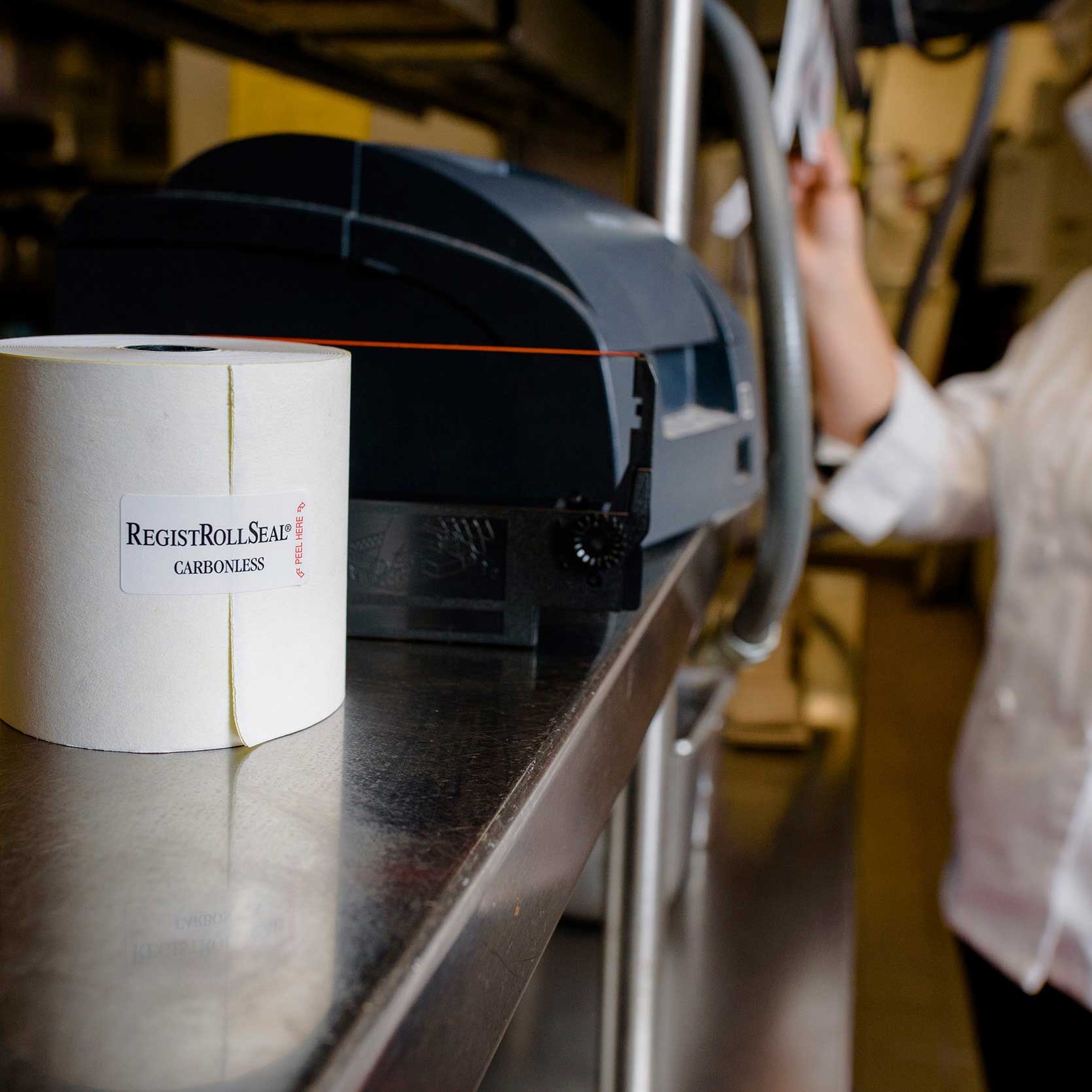 National Checking Company Tillribbons Black and Red Catridge Ribbon Only -- 6 per case.