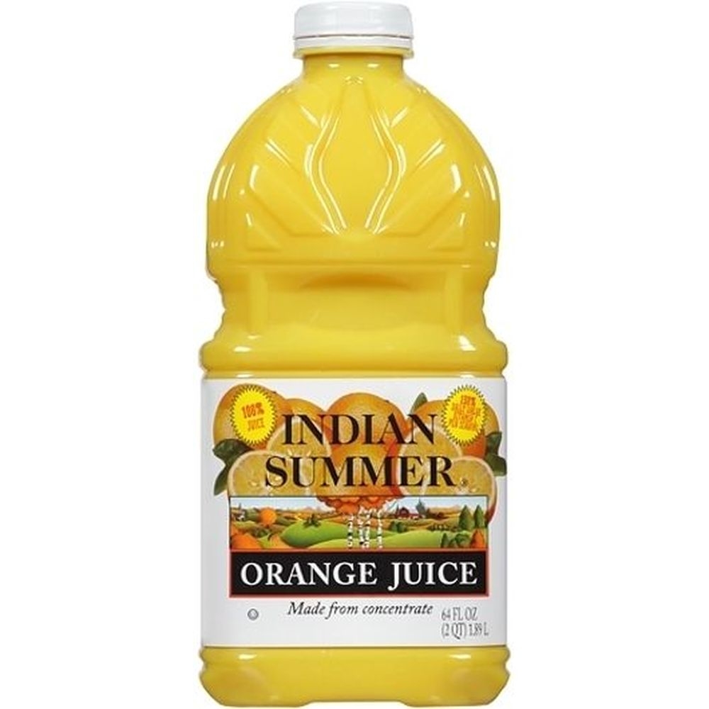 Indian Summer Orange Juice, 46 Ounce -- 8 per case